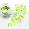 Gros 2.5mm Aquarelle Coeur Forme Chunky Glitter Flakes Nail Sequins